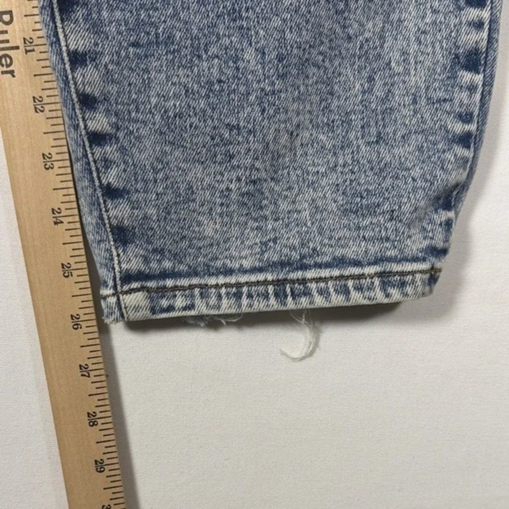 Judy Blue Boyfriend Fit Distressed Acid Wash Blue Jeans 24W JB88281 High‎ Rise